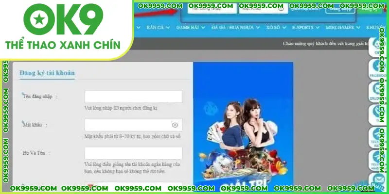 Thực hiện tạo tài khoản trong chớp mắt tại Hi88